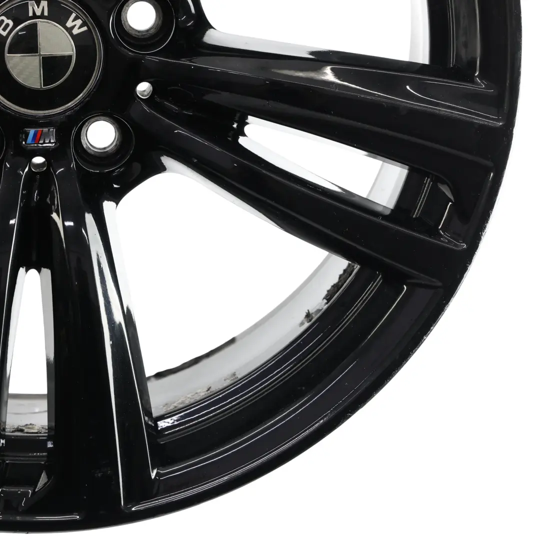 BMW F30 F32 Cerchio In Lega Nero 19" M A Doppio Raggio 442 8J ET:36 - SKU 7846780-7 - Numero di parte 7846780