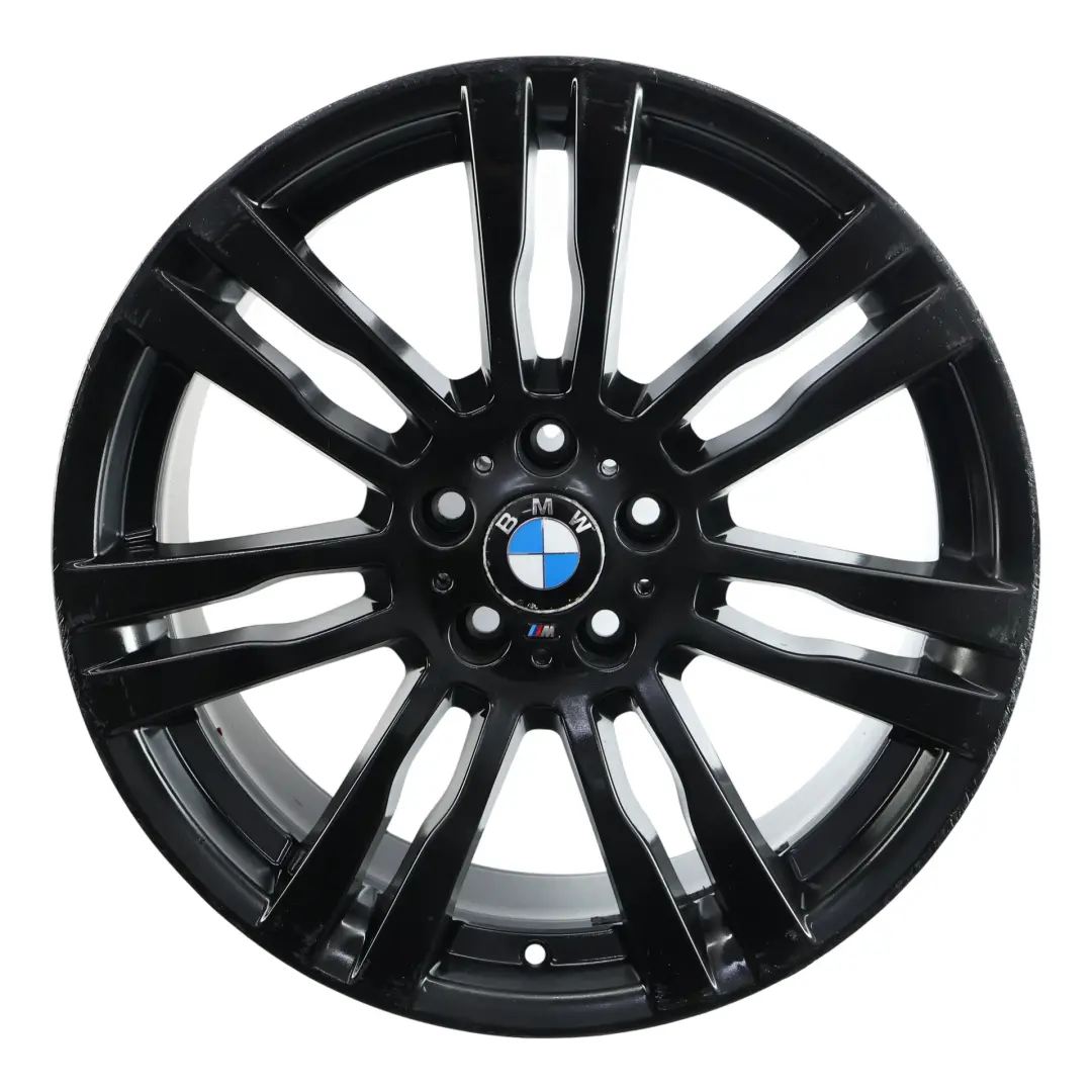 BMW X5 E70 Schwarz Alufelge 20" M Doppelspeiche 333 10J ET:40 - SKU 7846834-1 - Teilenummer 7846834