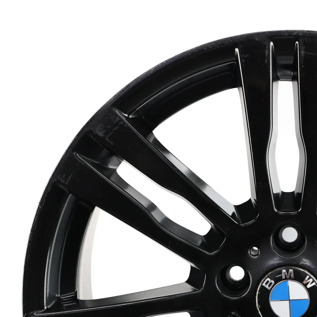 Schwarz Alufelge 20" M Doppelspeiche 333 10J ET:40 für BMW X5 E70 mit Teilenummer 7846834 BMW X5 E70 Schwarz Alufelge 20" M Doppelspeiche 333 10J ET:40 - SKU 7846834-1 - Teilenummer 7846834