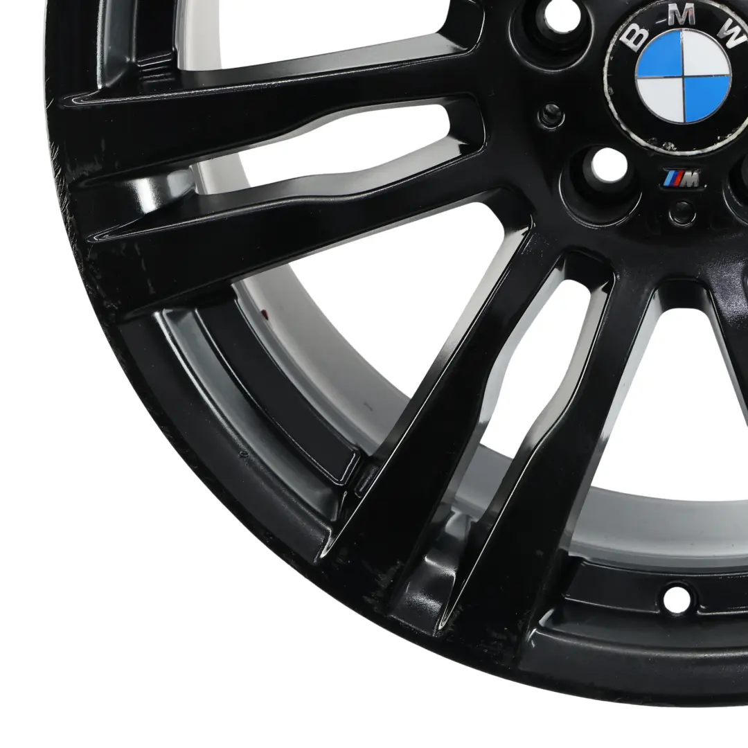 Schwarz Alufelge 20" M Doppelspeiche 333 10J ET:40 für BMW X5 E70 mit Teilenummer 7846834 BMW X5 E70 Schwarz Alufelge 20" M Doppelspeiche 333 10J ET:40 - SKU 7846834-1 - Teilenummer 7846834
