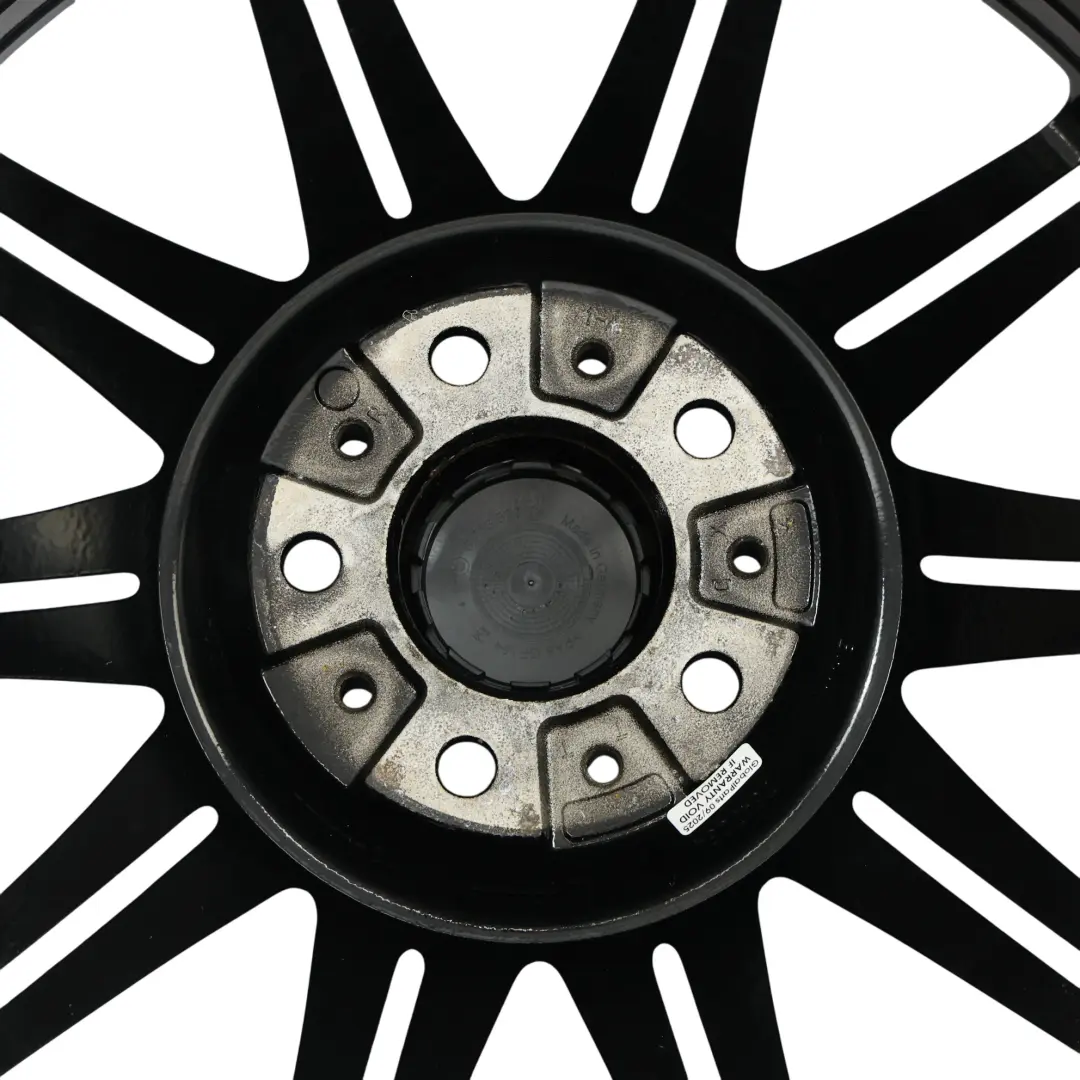 BMW X1 E84 Cerchio Ruota In Lega Nera 19" ET:41 9J M Doppie Razze 225 - SKU 7847084-3 - Numero di parte 7847084