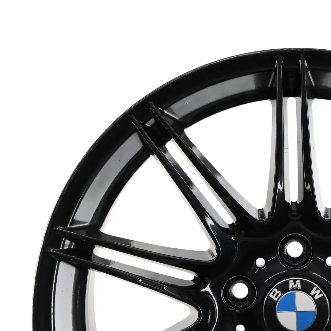 BMW X1 E84 Cerchio Ruota In Lega Nera 19" ET:41 9J M Doppie Razze 225 - SKU 7847084-3 - Numero di parte 7847084