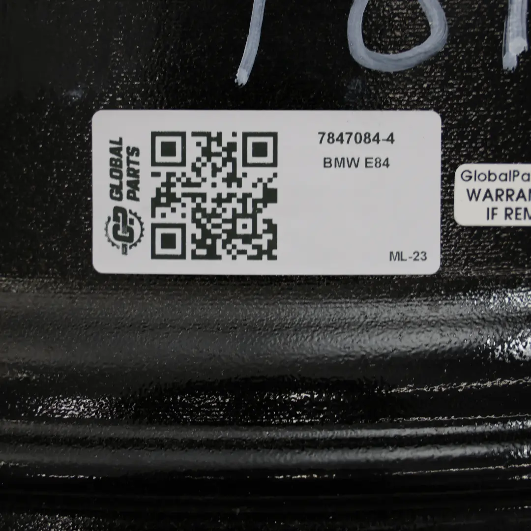BMW X1 E84 Cerchio In Lega Nero 19" ET:41 9J M A Doppio Raggio 225 - SKU 7847084-4 - Numero di parte 7847084