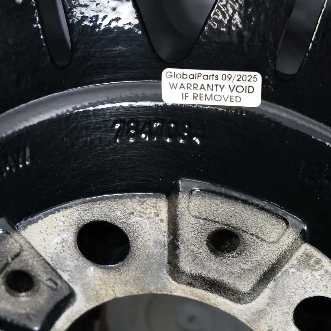 BMW X1 E84 Cerchio In Lega Nero 19" ET:41 9J M A Doppio Raggio 225 - SKU 7847084-4 - Numero di parte 7847084