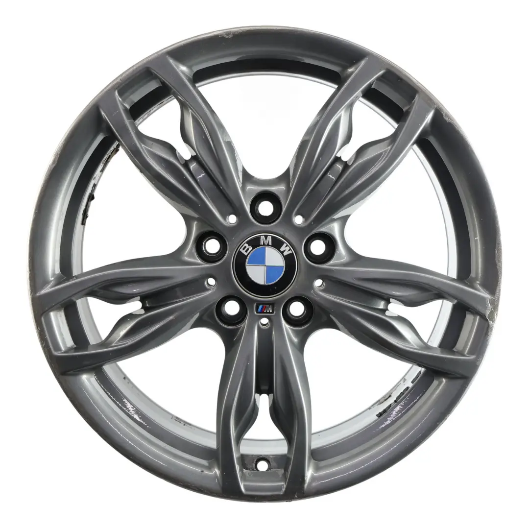Cerchio In Lega 18" 7,5J ET:45 M Double Spoke 436 Orbitgrey per BMW F20 F21 con numero di parte 7847413 BMW F20 F21 Cerchio In Lega 18" 7,5J ET:45 M Double Spoke 436 Orbitgrey - SKU 7847413-1 - Numero di parte 7847413