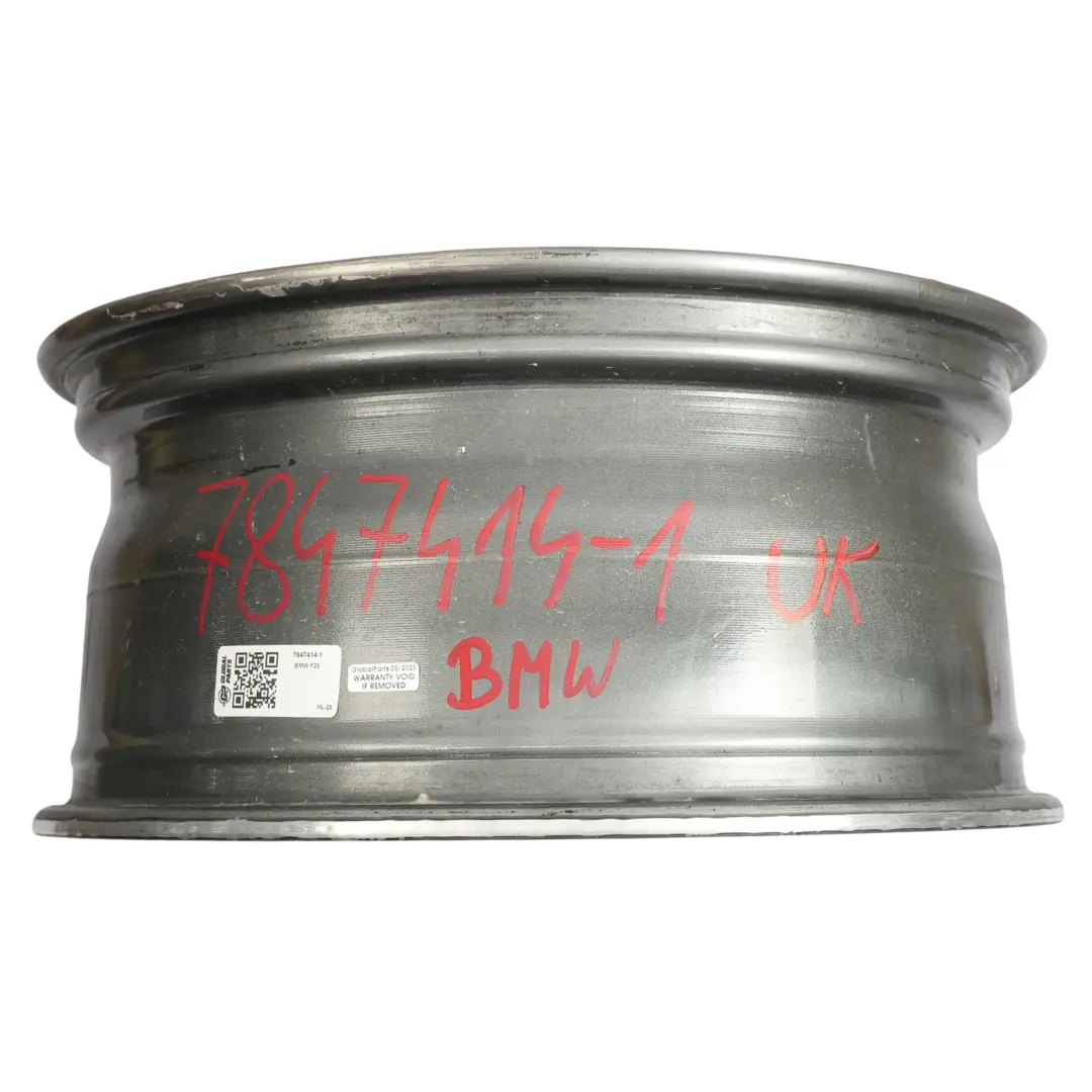BMW F20 F21 F22 Orbit Grey Rear Alloy Wheel Rim 18" 8J ET:52 M Double Spoke 436 - SKU 7847414-1 - Part number 7847414