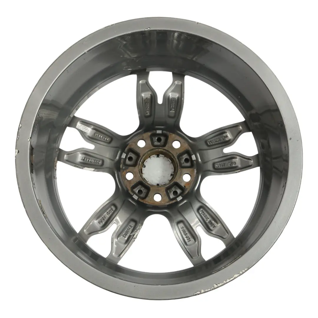 Orbit Grey Rear Alloy Wheel Rim 18" 8J ET:52 M Double Spoke 436 to BMW F20 F21 F22 with Part number 7847414 BMW F20 F21 F22 Orbit Grey Rear Alloy Wheel Rim 18" 8J ET:52 M Double Spoke 436 - SKU 7847414-1 - Part number 7847414