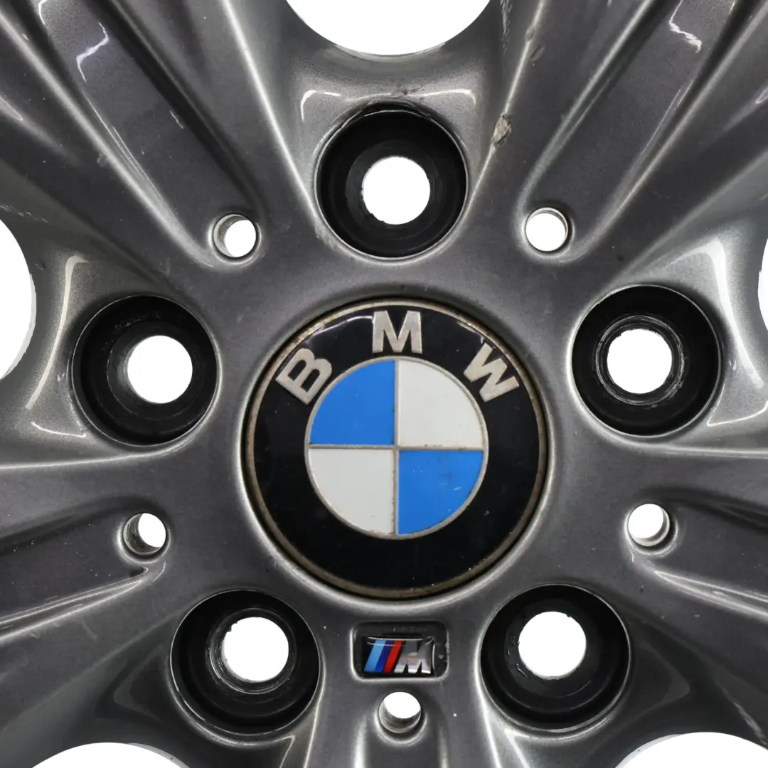 Orbit Grey Rear Alloy Wheel Rim 18" 8J ET:52 M Double Spoke 436 to BMW F20 F21 F22 with Part number 7847414 BMW F20 F21 F22 Orbit Grey Rear Alloy Wheel Rim 18" 8J ET:52 M Double Spoke 436 - SKU 7847414-1 - Part number 7847414