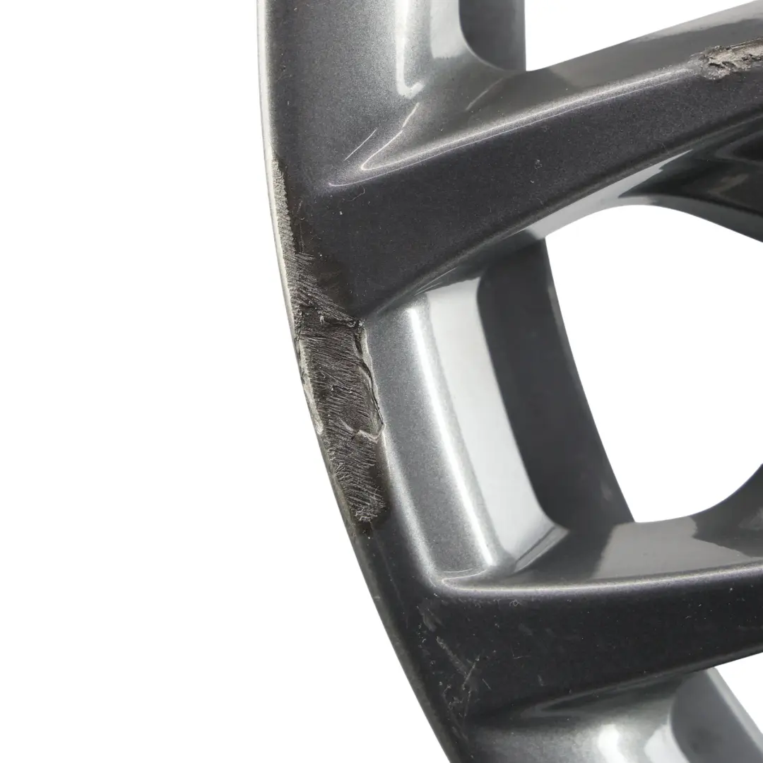 Orbit Grey Rear Alloy Wheel Rim 18" 8J ET:52 M Double Spoke 436 to BMW F20 F21 F22 with Part number 7847414 BMW F20 F21 F22 Orbit Grey Rear Alloy Wheel Rim 18" 8J ET:52 M Double Spoke 436 - SKU 7847414-1 - Part number 7847414