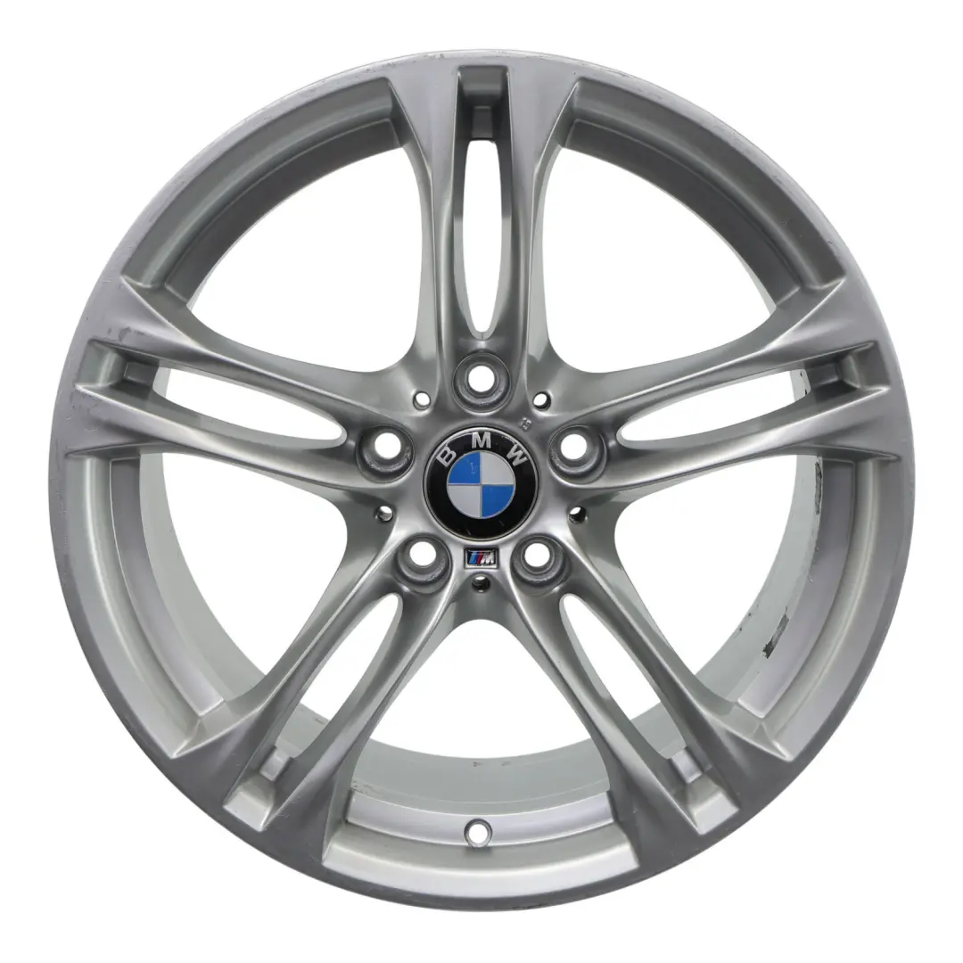 BMW F10 F06 F12 Rear Wheel Rim Alloy 18" 9J ET:44 M Double Spoke 613 - SKU 7848573-3 - Part number 7848573