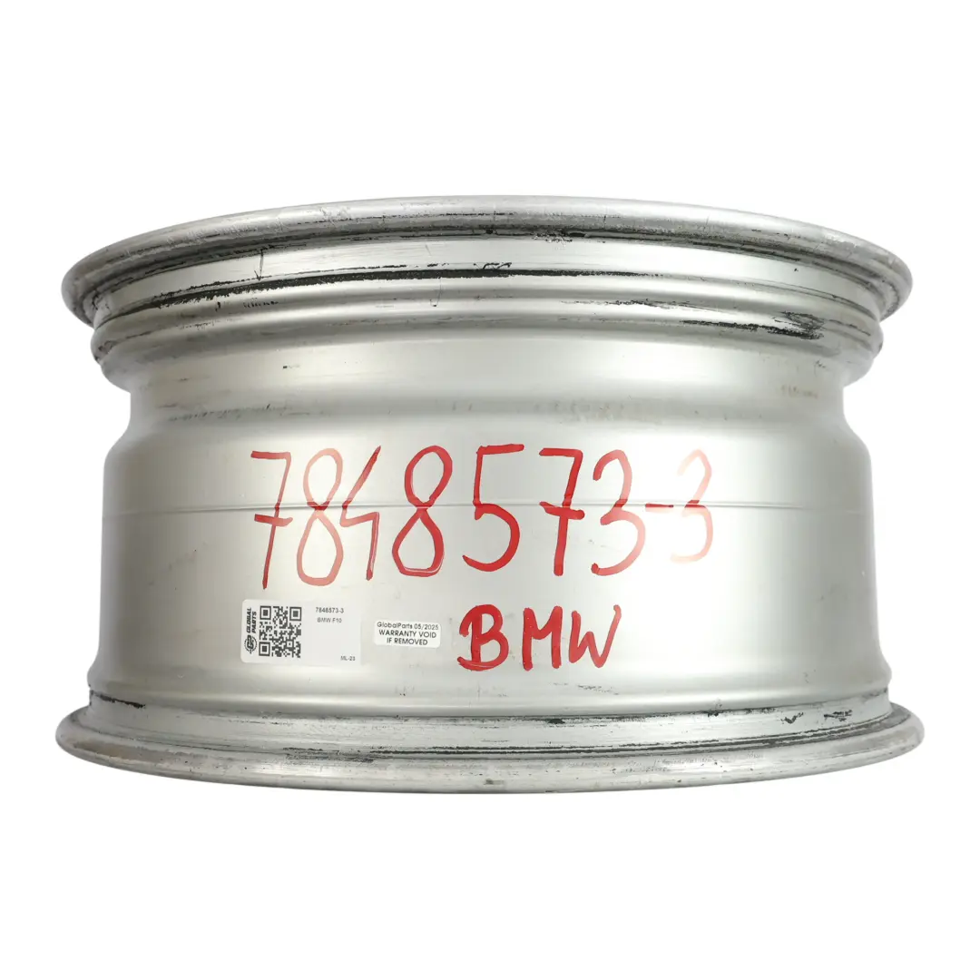 BMW F10 F06 F12 Rear Wheel Rim Alloy 18" 9J ET:44 M Double Spoke 613 - SKU 7848573-3 - Part number 7848573