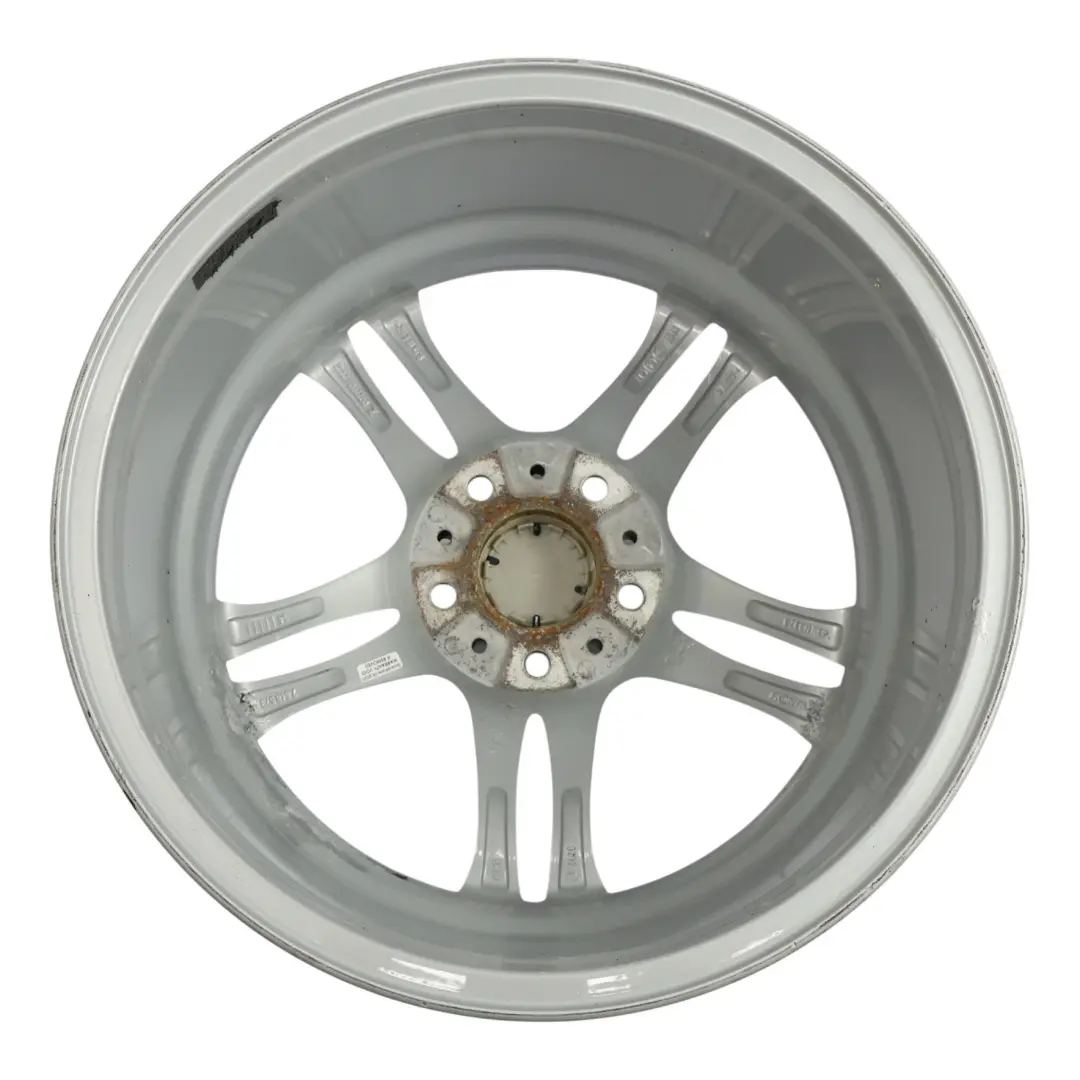 BMW F10 F06 F12 Rear Wheel Rim Alloy 18" 9J ET:44 M Double Spoke 613 - SKU 7848573-3 - Part number 7848573