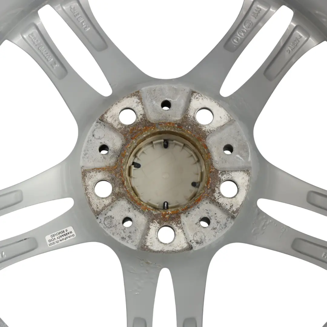 BMW F10 F06 F12 Rear Wheel Rim Alloy 18" 9J ET:44 M Double Spoke 613 - SKU 7848573-3 - Part number 7848573