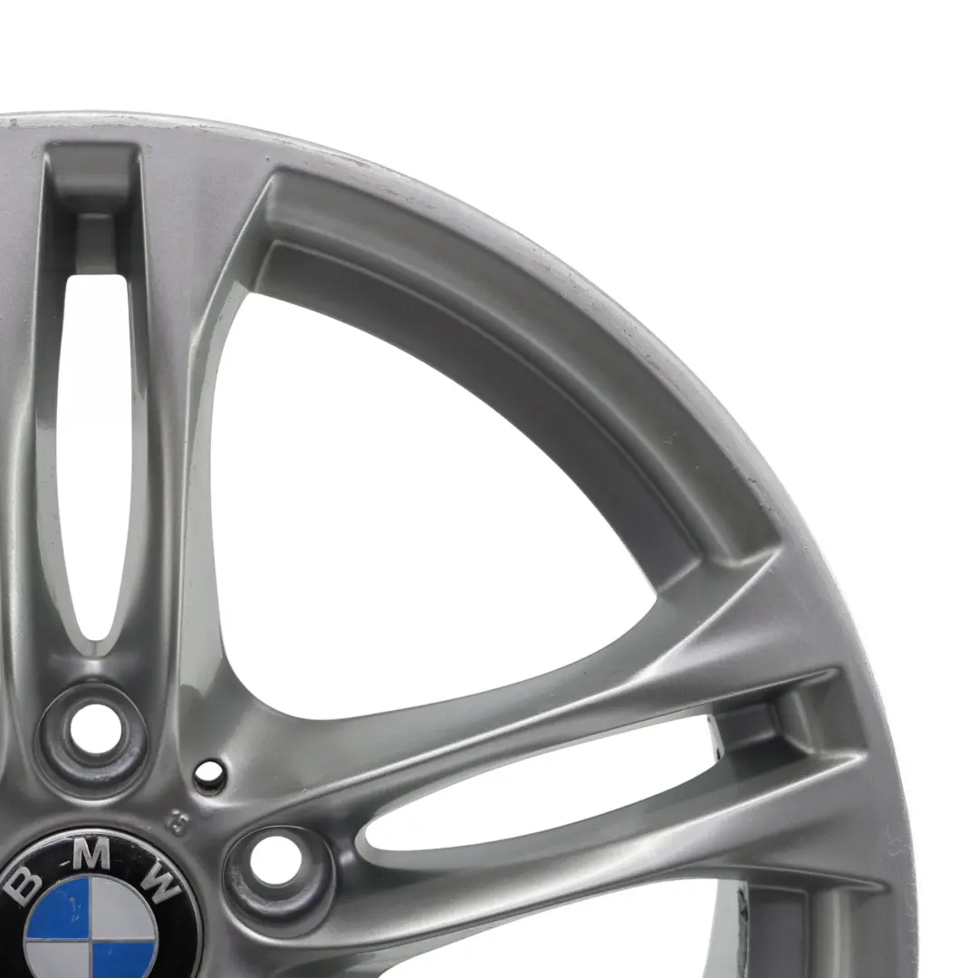 BMW F10 F06 F12 Rear Wheel Rim Alloy 18" 9J ET:44 M Double Spoke 613 - SKU 7848573-3 - Part number 7848573