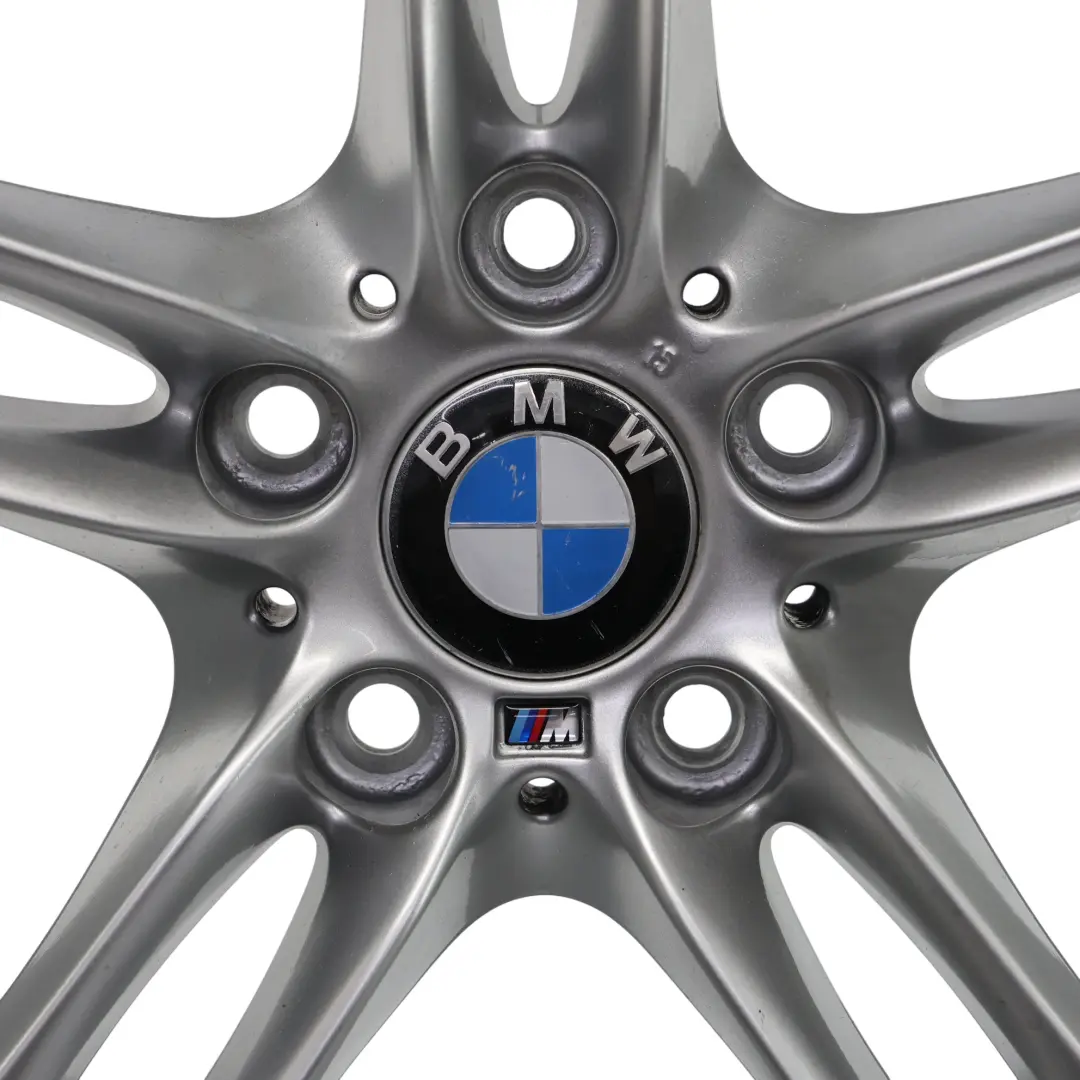 BMW F10 F06 F12 Rear Wheel Rim Alloy 18" 9J ET:44 M Double Spoke 613 - SKU 7848573-3 - Part number 7848573