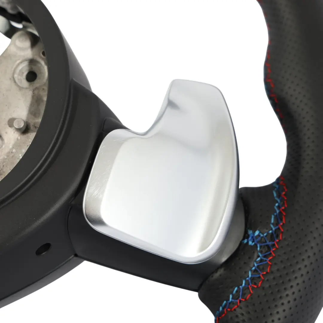 NUEVO Cuero Negro M Sport Volante Palanca de cambio para BMW X3 F25 X5 F15 con número de pieza 7851498 BMW X3 F25 X5 F15 NUEVO Cuero Negro M Sport Volante Palanca de cambio - SKU 7851498-1 - Número de pieza 7851498