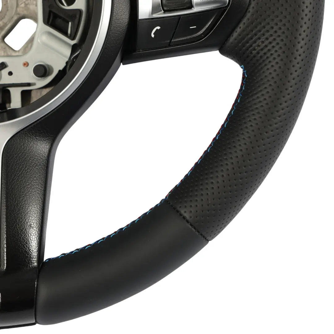 Kierownica M Sport Pakiet NOWA Czarna Skóra Łopatki do BMW X3 F25 X5 F15 o numerze 7851498 BMW X3 F25 X5 F15 Kierownica M Sport Pakiet NOWA Czarna Skóra Łopatki - SKU 7851498-1 - Numer Części 7851498
