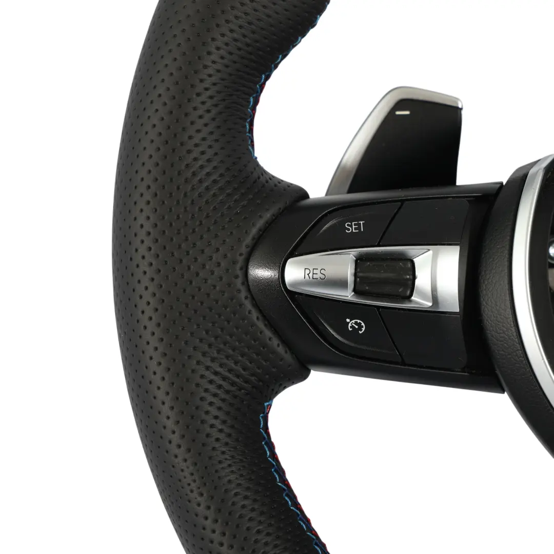 Volant M Sport à palettes en cuir NEUF pour BMW X3 F25 X5 F15 à propos du numéro de pièce 7851498 BMW X3 F25 X5 F15 Volant M Sport à palettes en cuir NEUF - SKU 7851498-1 - Numéro de pièce 7851498