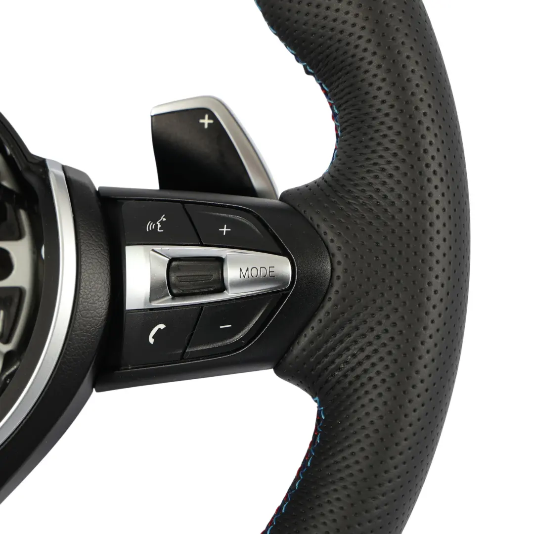 NUEVO Cuero Negro M Sport Volante Palanca de cambio para BMW X3 F25 X5 F15 con número de pieza 7851498 BMW X3 F25 X5 F15 NUEVO Cuero Negro M Sport Volante Palanca de cambio - SKU 7851498-1 - Número de pieza 7851498