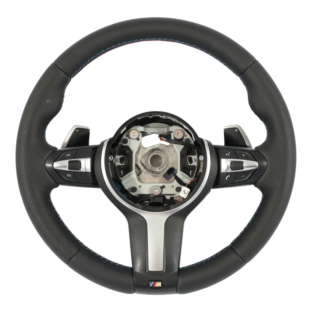  Steering Wheel BMW X3 F25 X4 F26 X5 F15 Heated NEW Black Leather M Sport Paddles - SKU 7851499-3 - Part number 7851499