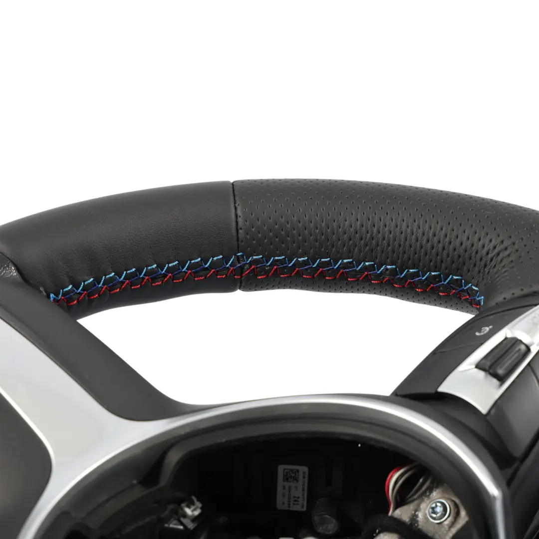 Steering Wheel BMW X3 F25 X4 F26 X5 F15 Heated NEW Black Leather M Sport Paddles to with Part number 7851499 Steering Wheel BMW X3 F25 X4 F26 X5 F15 Heated NEW Black Leather M Sport Paddles - SKU 7851499-3 - Part number 7851499