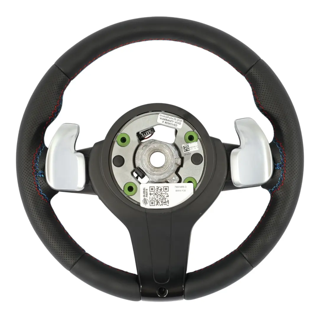 Riscaldato NUOVO NERO Pelle M Sport Pagaie per BMW X3 F25 X4 F26 X5 F15 Volante con numero di parte 7851499 BMW X3 F25 X4 F26 X5 F15 Volante Riscaldato NUOVO NERO Pelle M Sport Pagaie - SKU 7851499-3 - Numero di parte 7851499