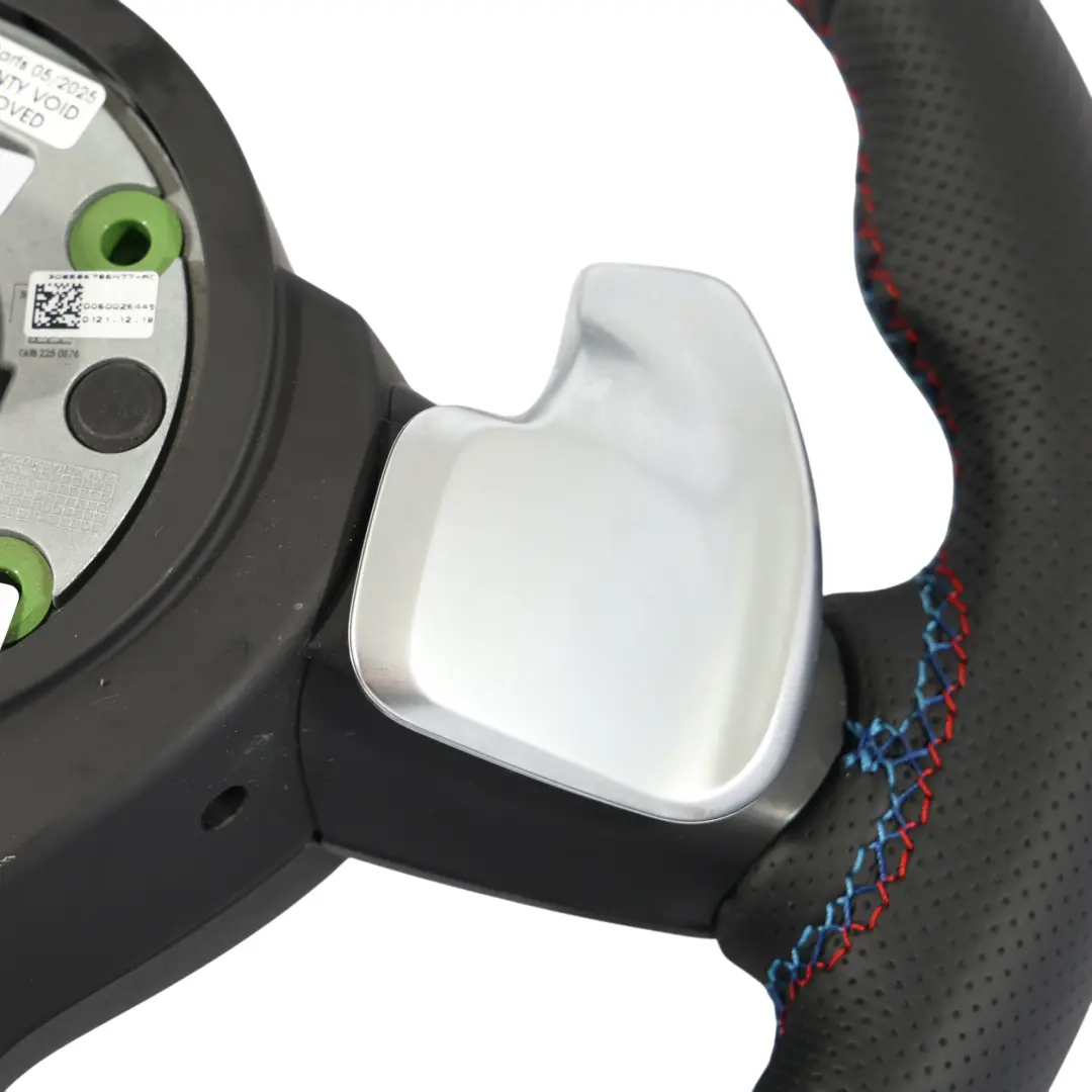 BMW X3 F25 X4 F26 X5 F15 Volante Riscaldato NUOVO NERO Pelle M Sport Pagaie - SKU 7851499-3 - Numero di parte 7851499