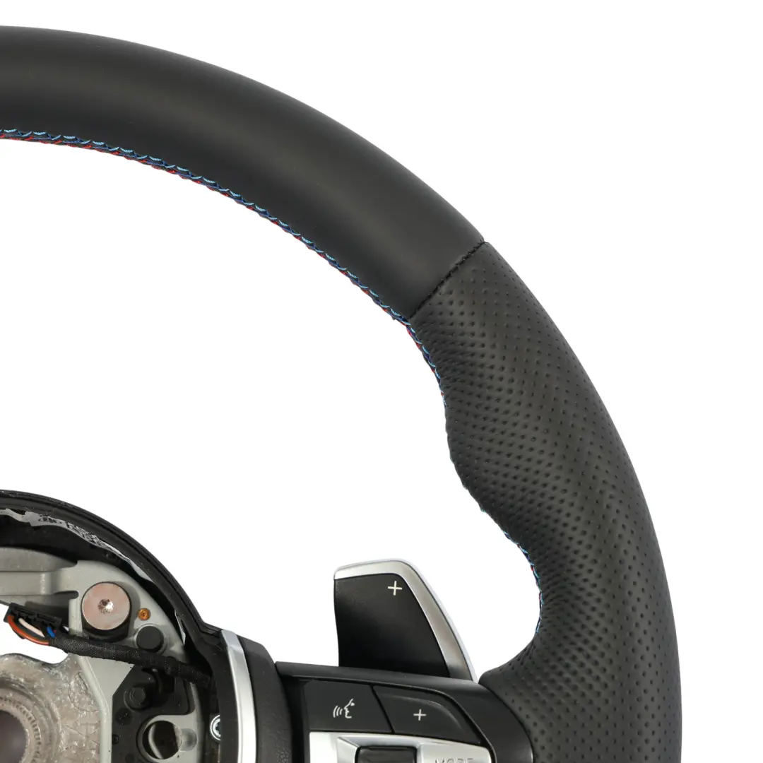  Steering Wheel BMW X3 F25 X4 F26 X5 F15 Heated NEW Black Leather M Sport Paddles - SKU 7851499-3 - Part number 7851499