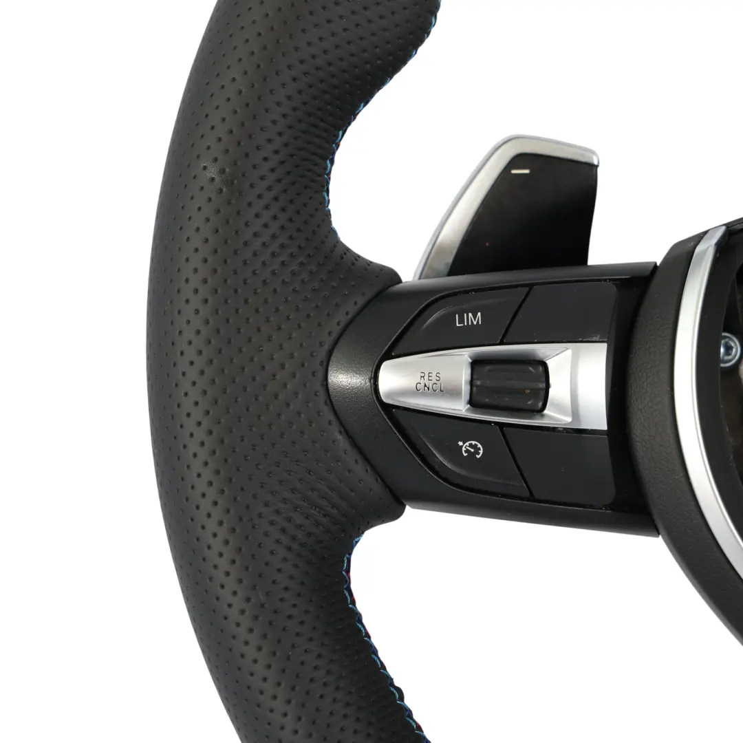 Steering Wheel BMW X3 F25 X4 F26 X5 F15 Heated NEW Black Leather M Sport Paddles to with Part number 7851499 Steering Wheel BMW X3 F25 X4 F26 X5 F15 Heated NEW Black Leather M Sport Paddles - SKU 7851499-3 - Part number 7851499