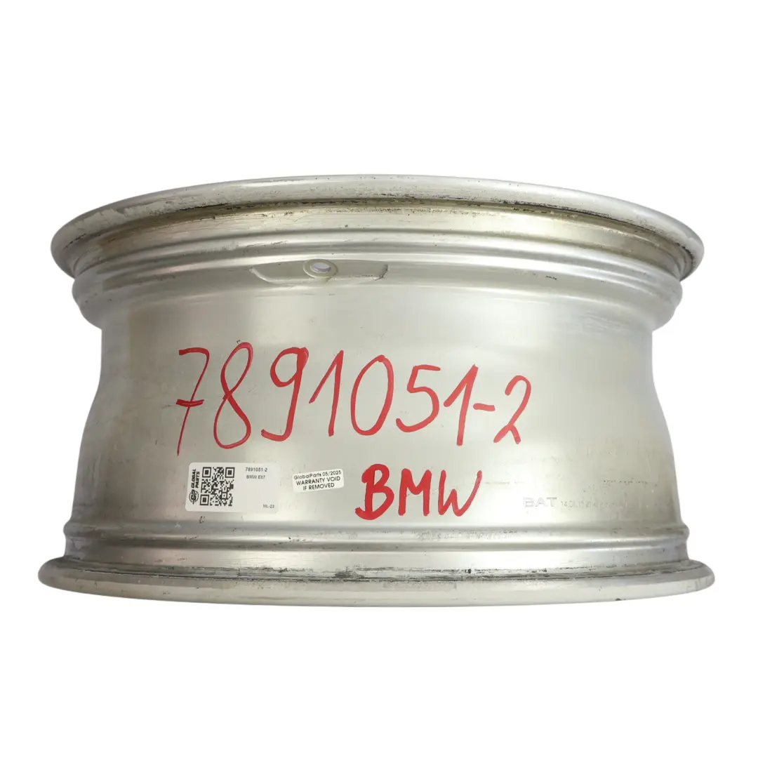 BMW E81 E82 E87 Rear Wheel Rim Alloy 18" M Double Spoke 261 8,5J ET:52 - SKU 7891051-2 - Part number 7891051