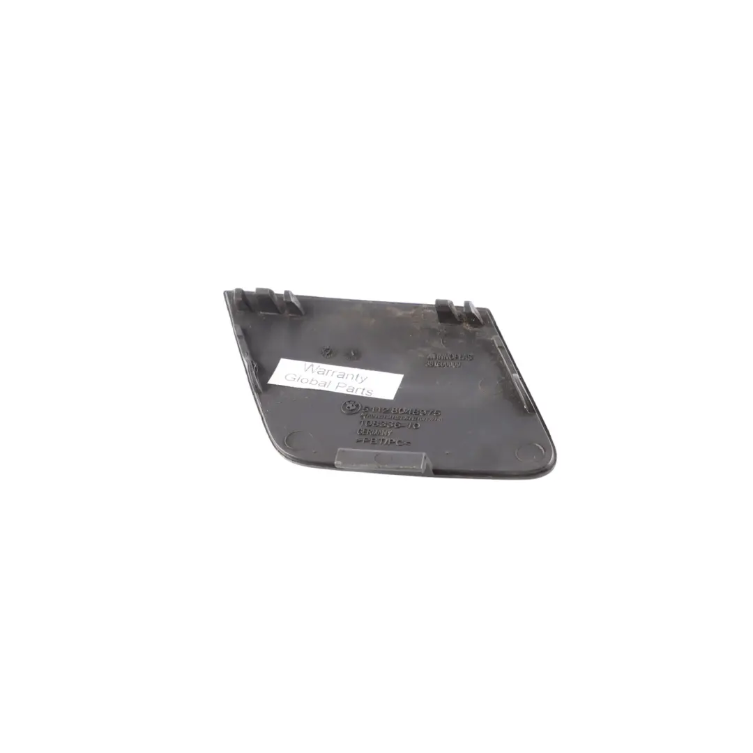 BMW E82 E88 Abschleppöse Diffusor Stoßfange Verkleidung Hinten Mineralgrau - B39 - SKU 7892601-MG - Teilenummer 7892601