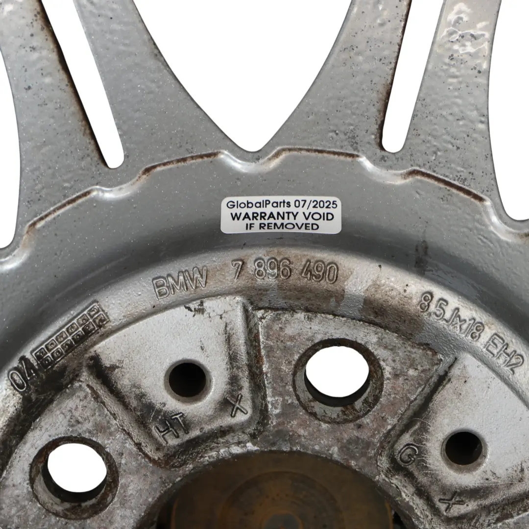 BMW E46 Z4 E85 Jante Arrière Alliage Gris 18" 8,5J ET:50 M Double Rayon 135 - SKU 7896490-6 - Numéro de pièce 7896490