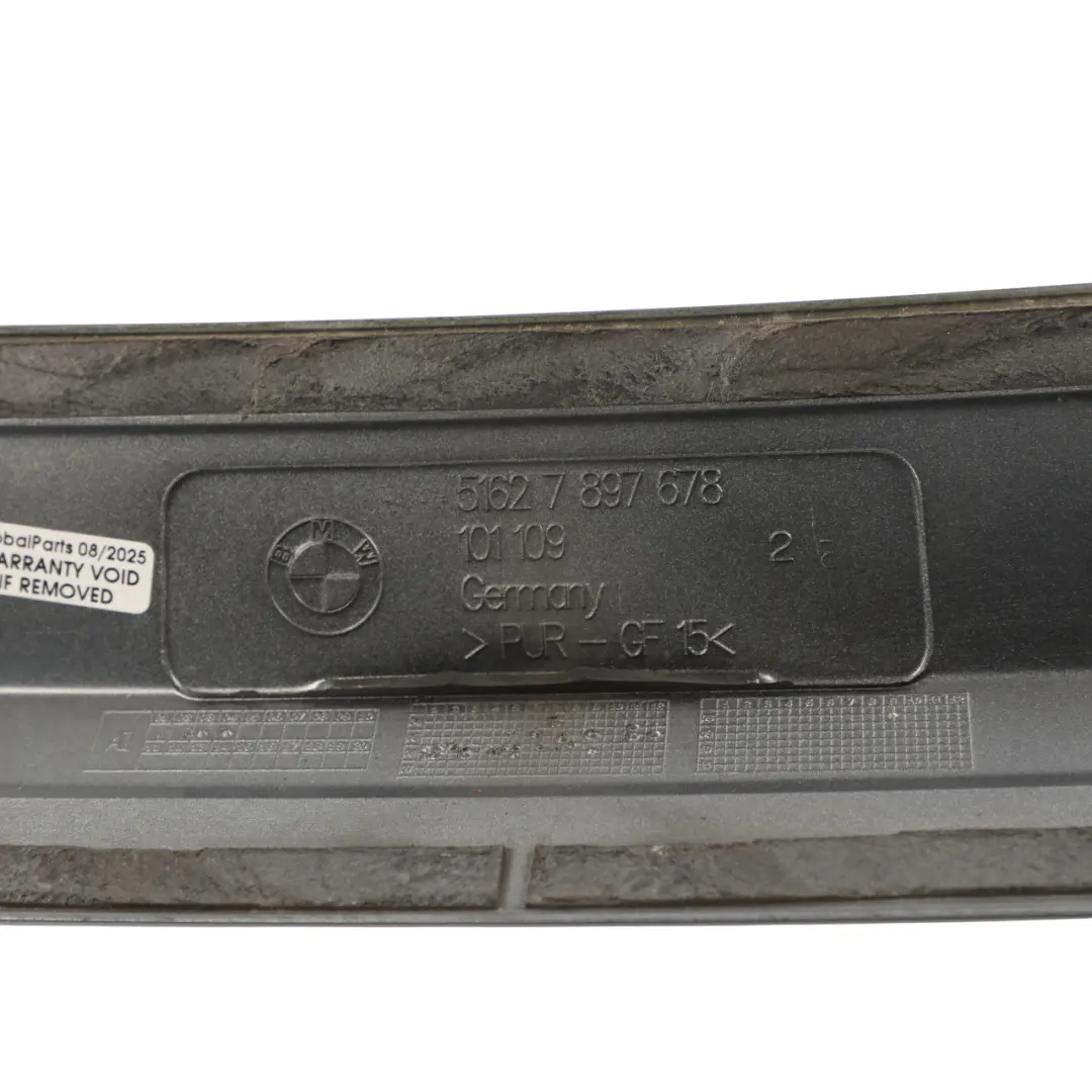 BMW E60 Spojler Dokładka Klapy M Pakiet Srebrny - A08 - SKU 7897678-SBG - Numer Części 0395199