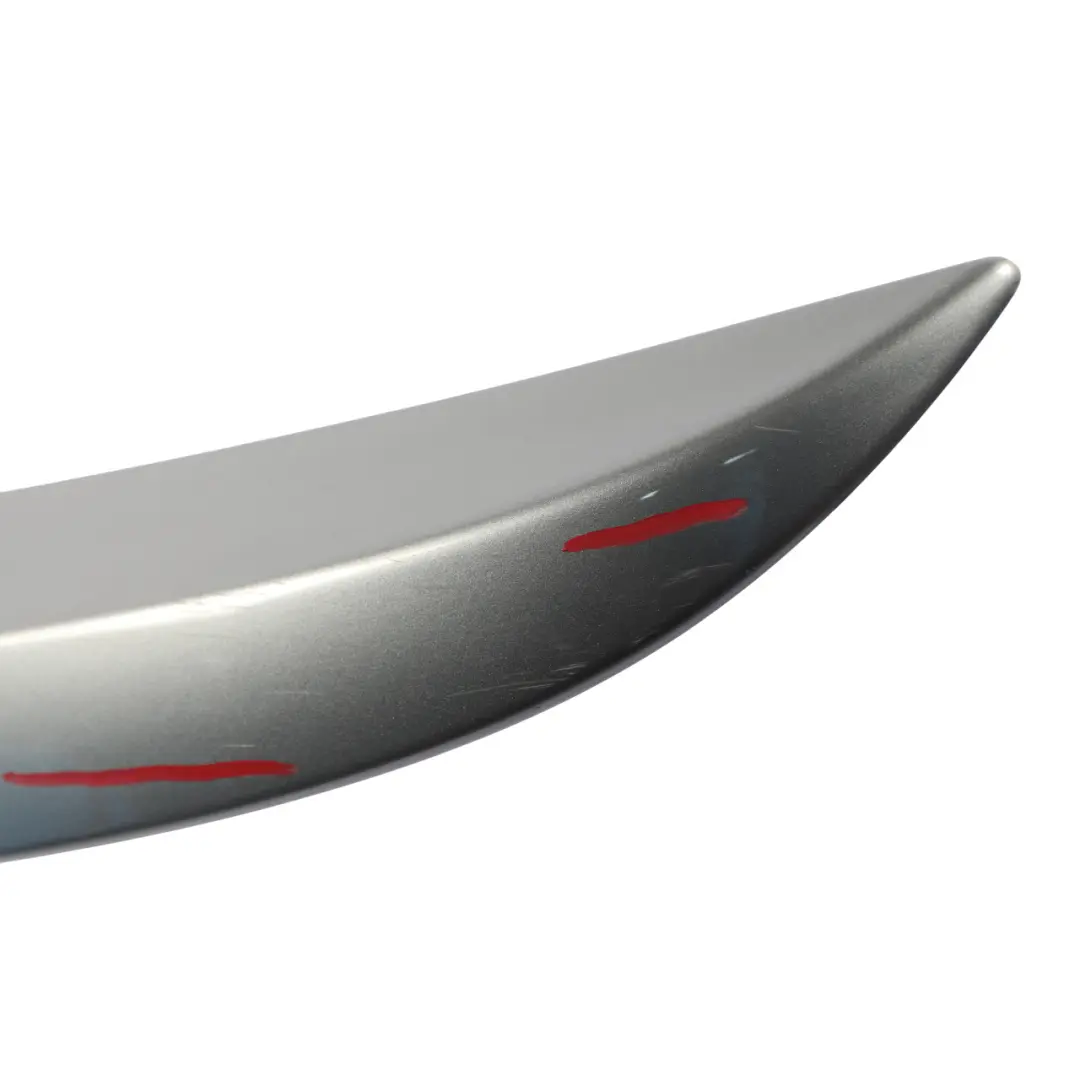 BMW E60 M Sport Coffre Couvercle Hayon Spoiler Garniture Silbergrau Gris A08 - SKU 7897678-SBG - Numéro de pièce 0395199