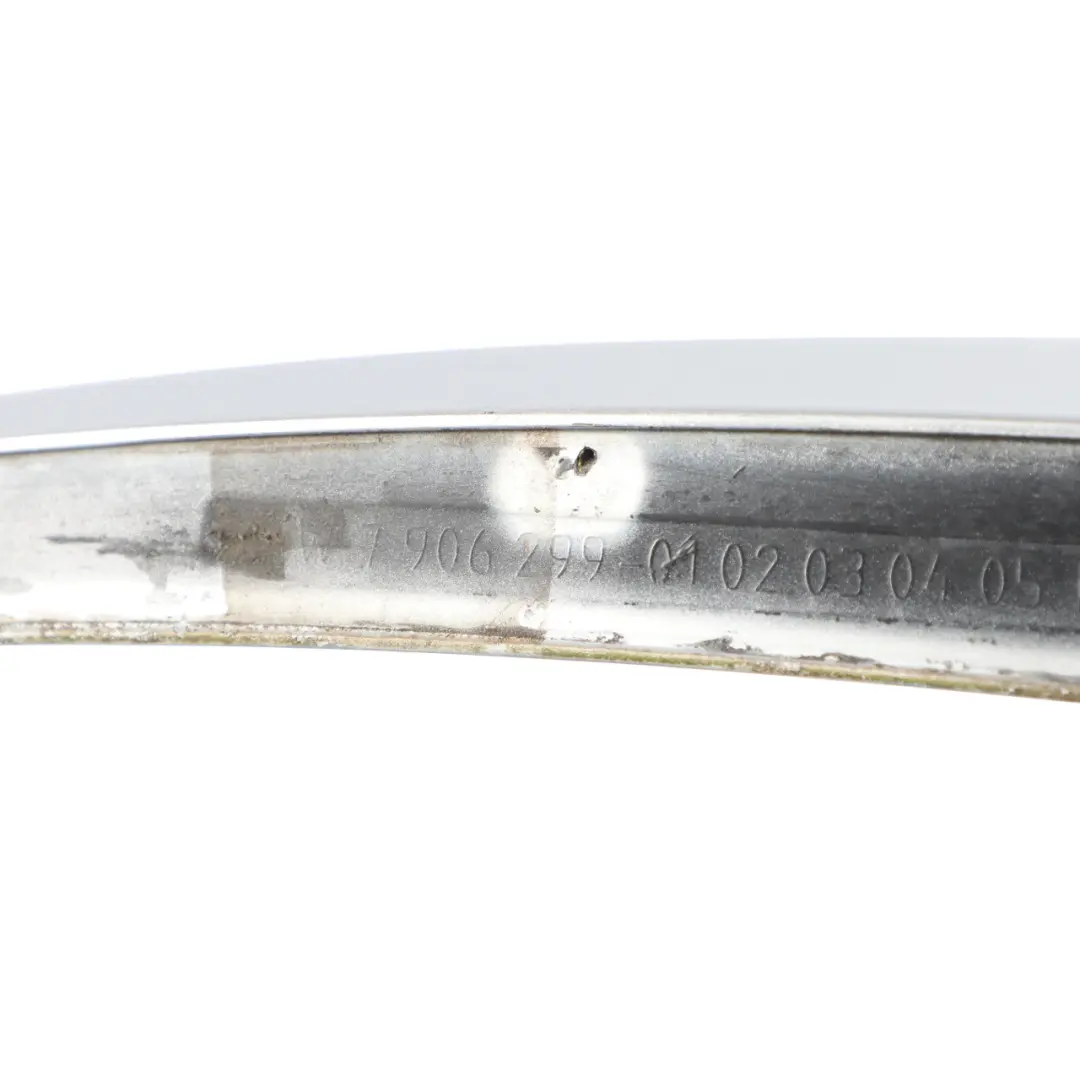 BMW F10 Rear Spoiler Tailgate Boot Lip Trim Glacier Silber Metallic A83 - SKU 7906299-GSB - Part number 7906299