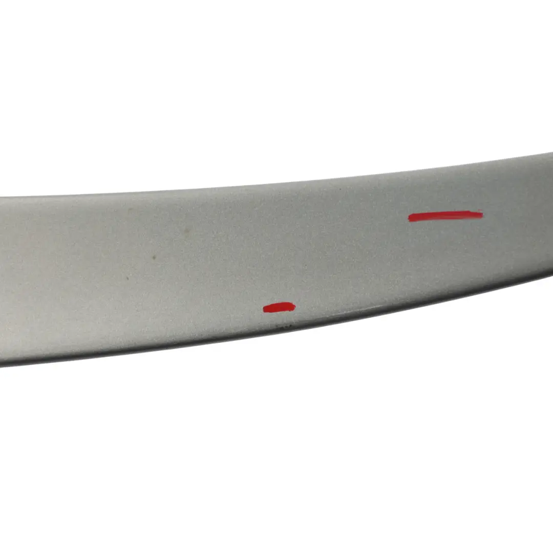 BMW F10 Rear Spoiler Tailgate Boot Lip Trim Glacier Silber Metallic A83 - SKU 7906299-GSB - Part number 7906299