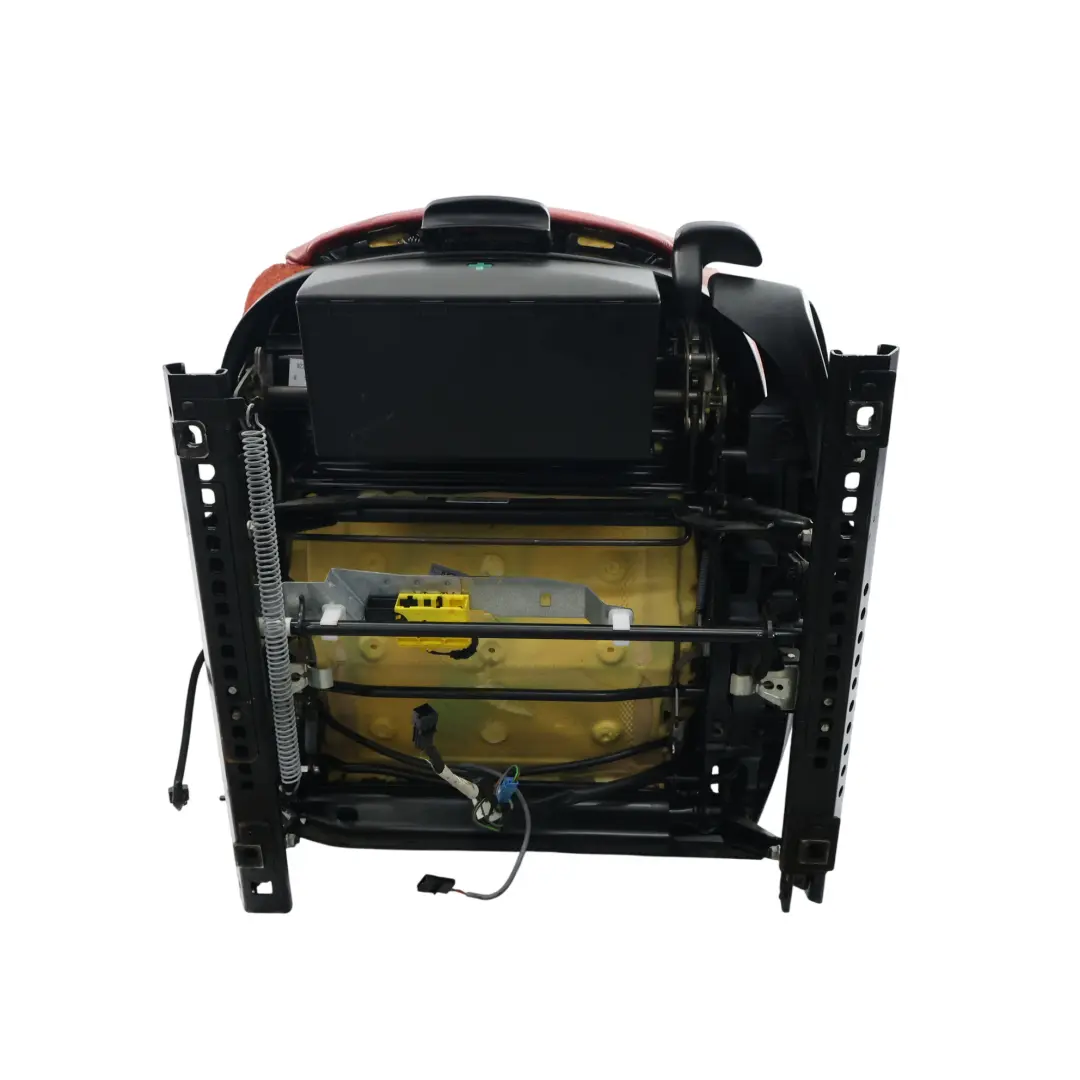 BMW Z4 E85 E86 M Sport Fotel Przedni Lewy Przód Grzany Skóra Czerwony - SKU 7909245-2 - Numer Części 7909245