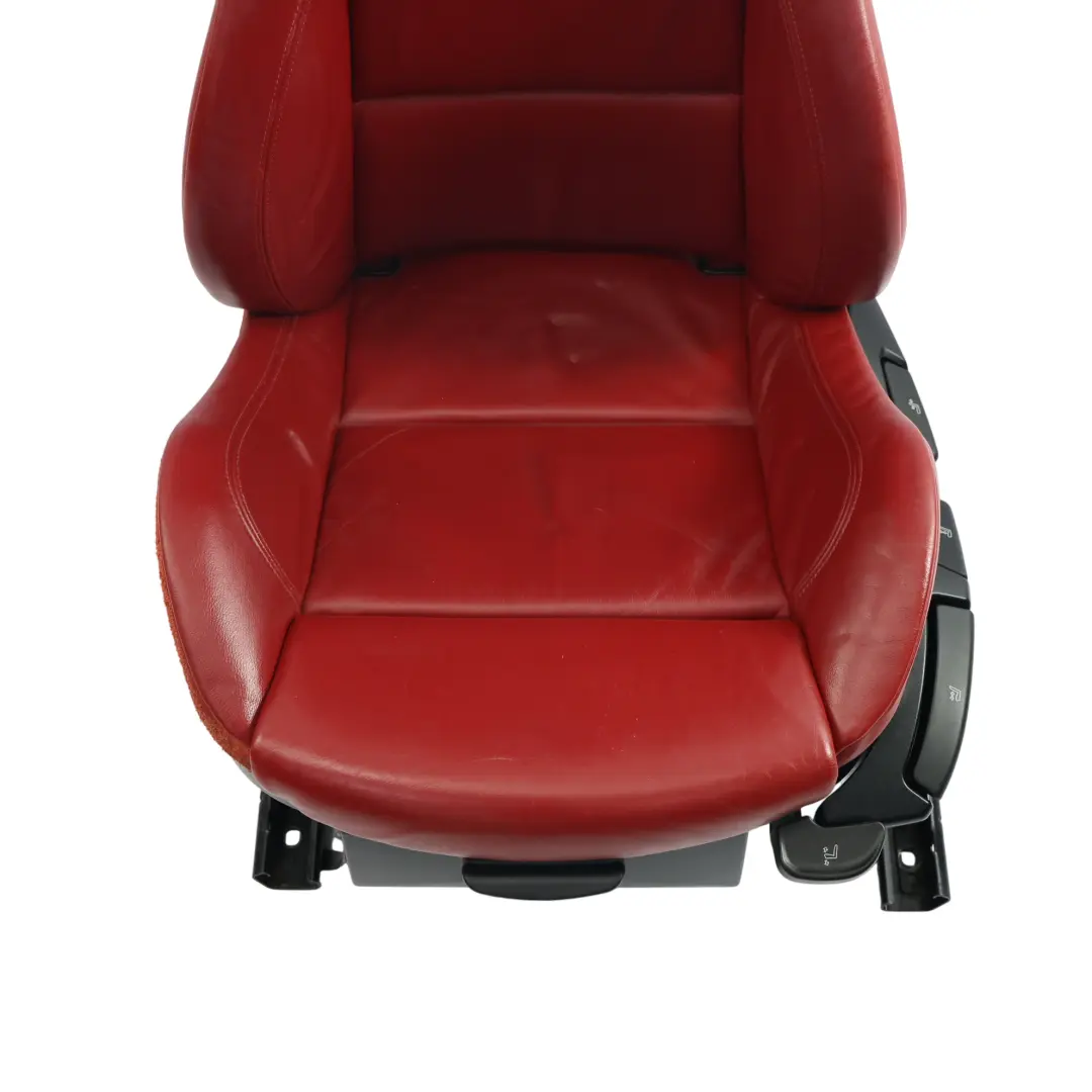 BMW Z4 E85 E86 M Sport Asiento Delantero Izquierdo Interior Calentado Cuero Rojo - SKU 7909245-2 - Número de pieza 7909245