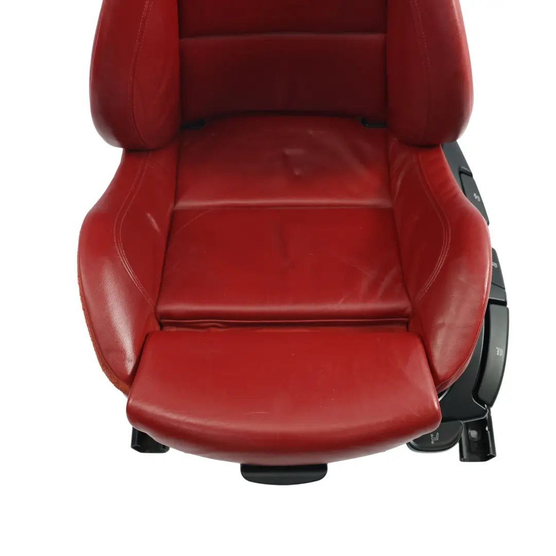 BMW Z4 E85 E86 M Sport Asiento Delantero Izquierdo Interior Calentado Cuero Rojo - SKU 7909245-2 - Número de pieza 7909245