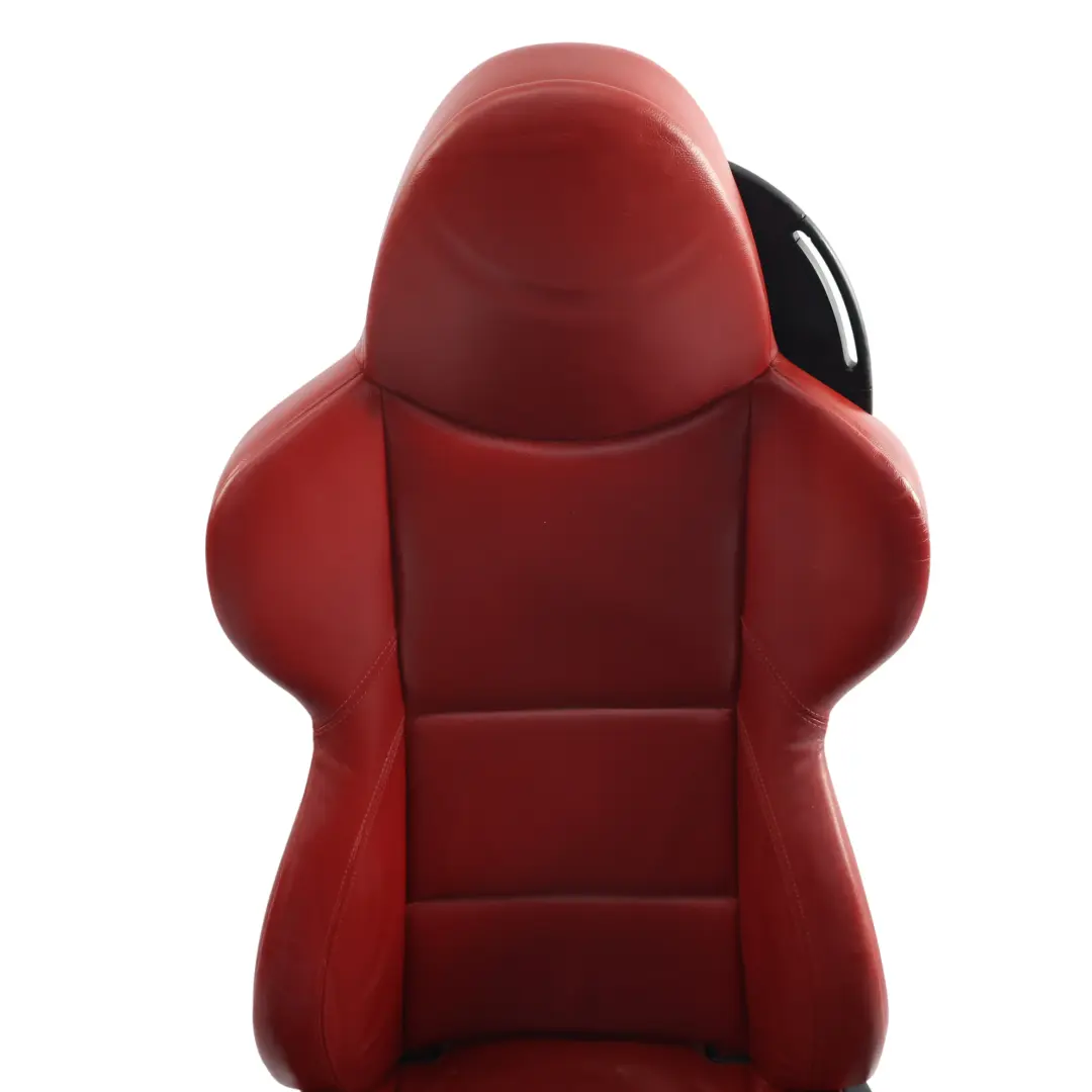  Siège Sport M BMW Z4 E85 E86 Avant Gauche Intérieur Chauffant Cuir Oregon Red - SKU 7909245-2 - Numéro de pièce 7909245