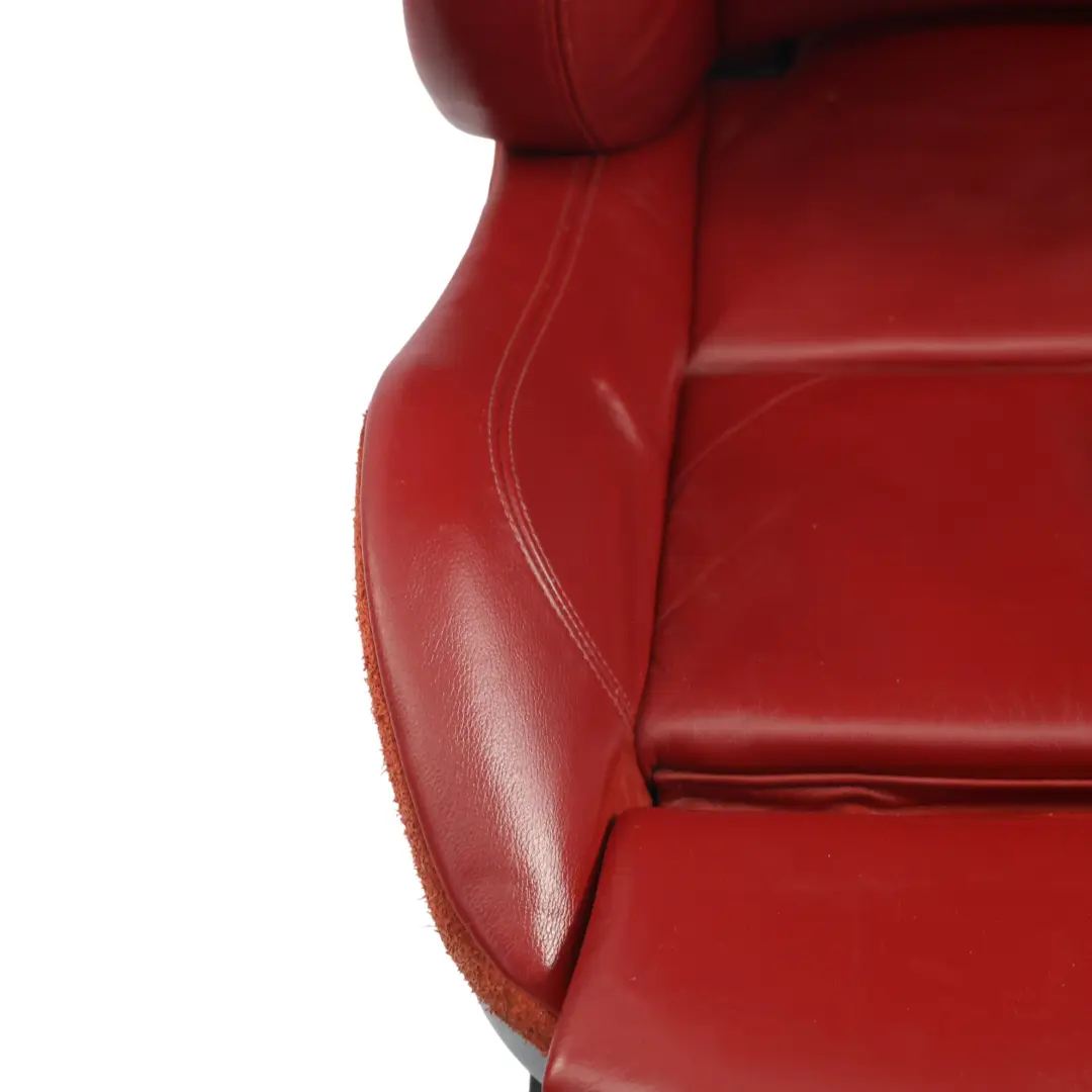 BMW Z4 E85 E86 M Sport Asiento Delantero Izquierdo Interior Calentado Cuero Rojo - SKU 7909245-2 - Número de pieza 7909245