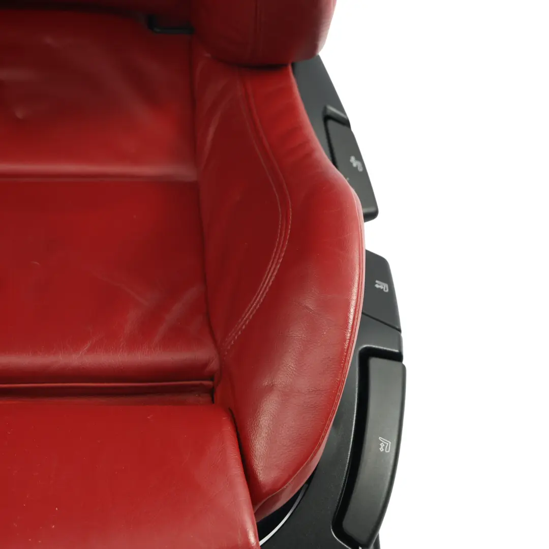 BMW Z4 E85 E86 M Sport Asiento Delantero Izquierdo Interior Calentado Cuero Rojo - SKU 7909245-2 - Número de pieza 7909245