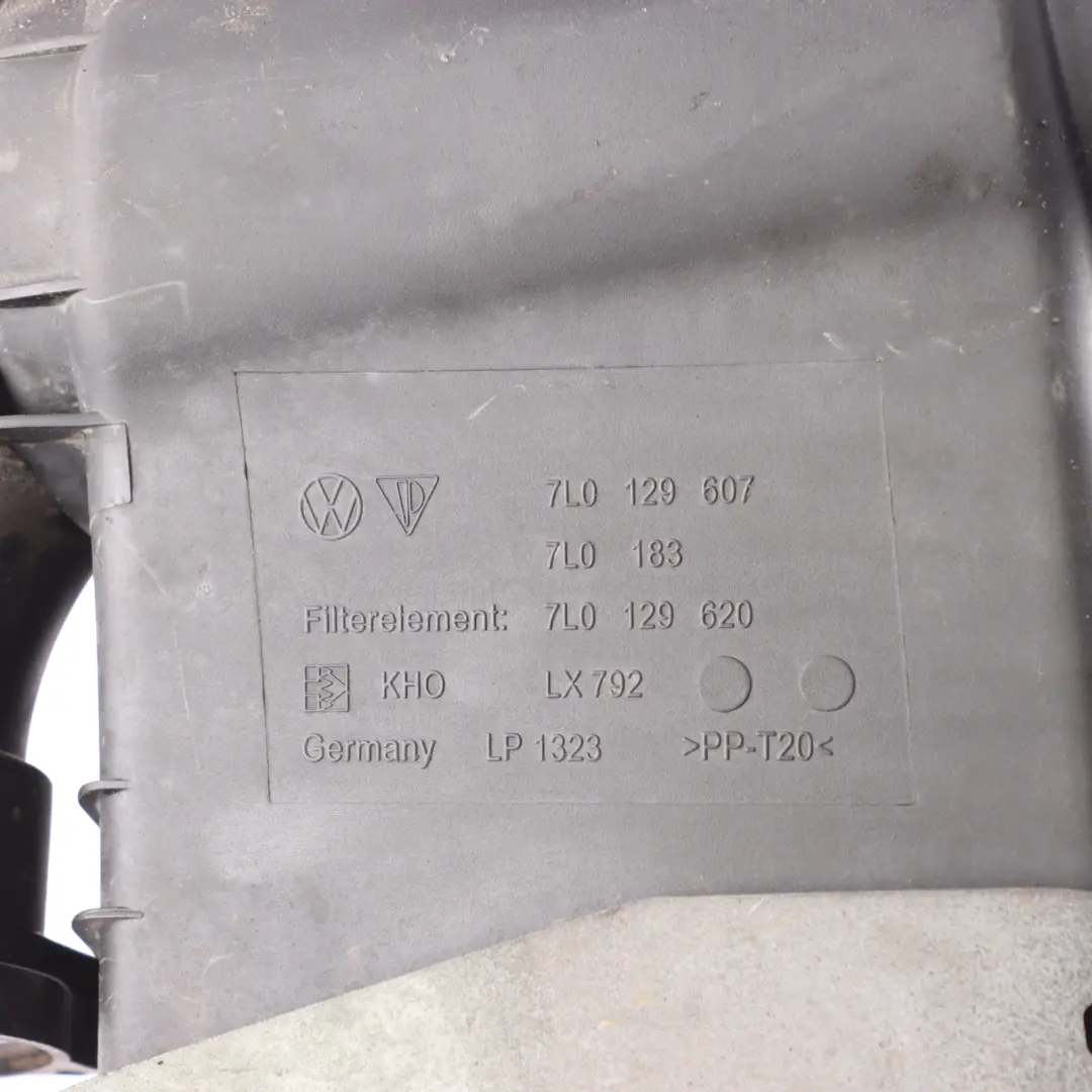 VW Volkswagen Touareg 7L 2.5 TDI Diesel Filtro Aria Box Alloggiamento - SKU 7L0129607 - Numero di parte 7L0129607