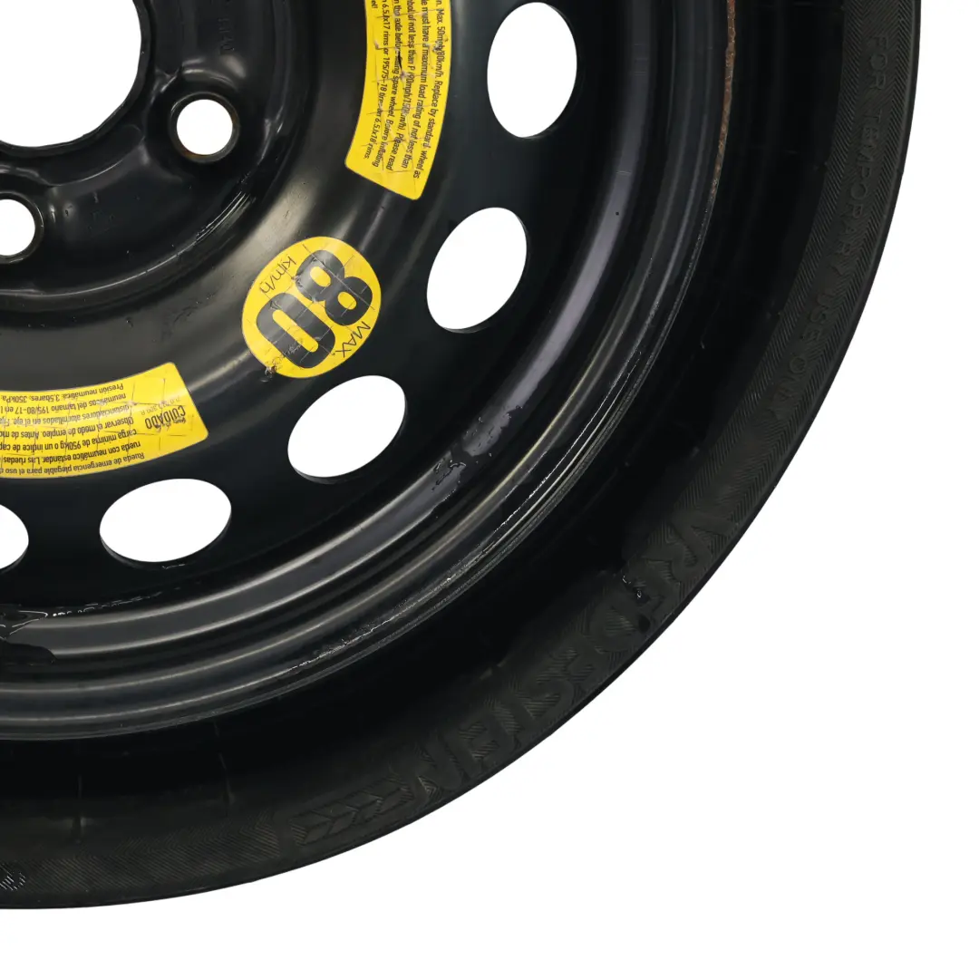 VW Touareg 7L Ersatzrad Stahl R18 195/75 Vredestein Space Master - SKU 7L0601027 - Teilenummer 7L0601027