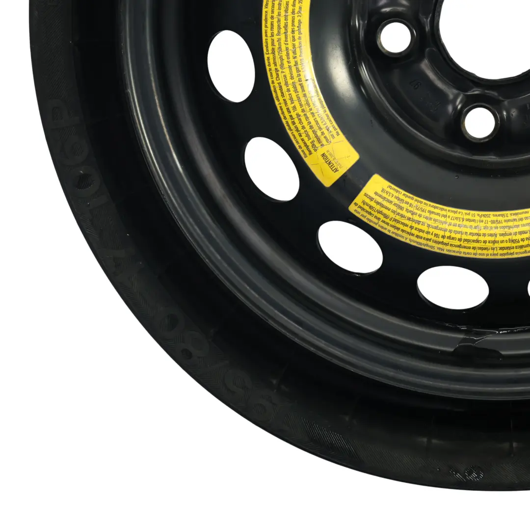 7L Ersatzrad Stahl R18 195/75 Vredestein Space Master für VW Touareg mit Teilenummer 7L0601027 VW Touareg 7L Ersatzrad Stahl R18 195/75 Vredestein Space Master - SKU 7L0601027 - Teilenummer 7L0601027