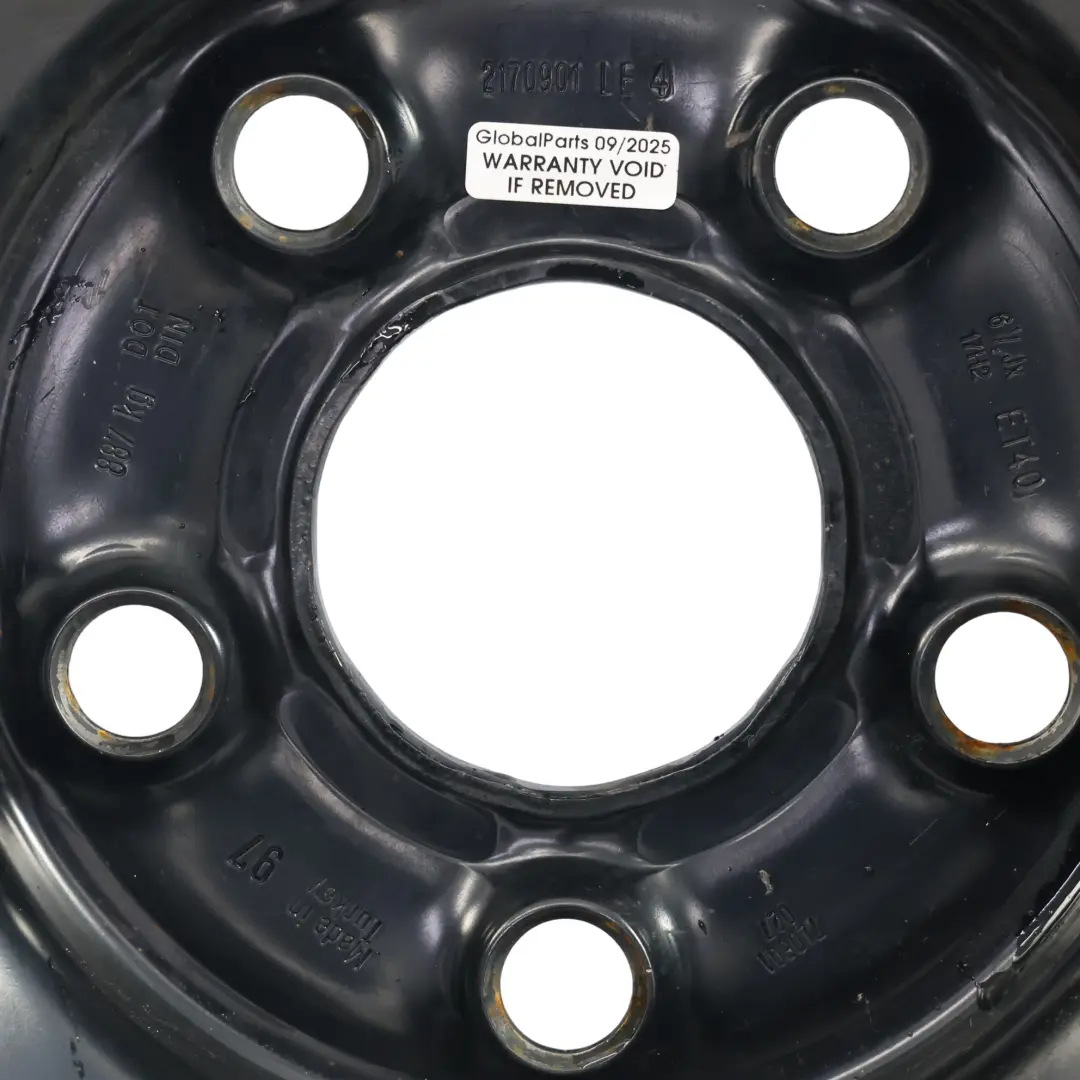 VW Touareg 7L Ersatzrad Stahl R18 195/75 Vredestein Space Master - SKU 7L0601027 - Teilenummer 7L0601027