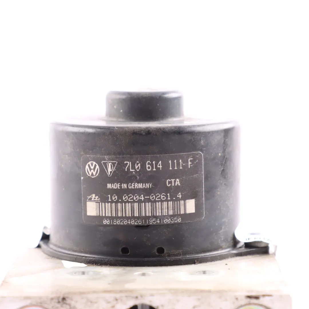 7L ABS Pump Hydraulic Brake Control Module to Volkswagen Touareg with Part number 7L0614111F Volkswagen Touareg 7L ABS Pump Hydraulic Brake Control Module - SKU 7L0614111F - Part number 7L0614111F