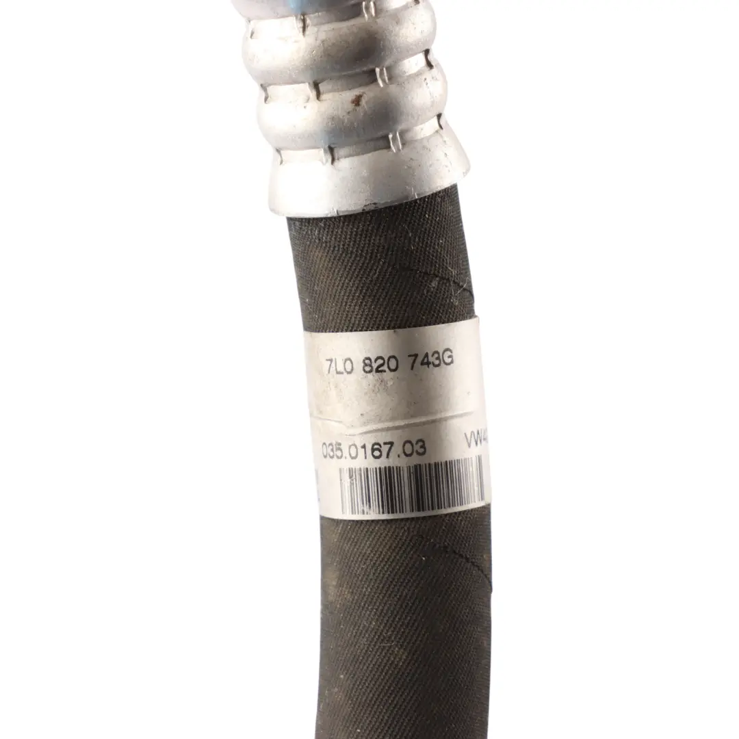 7L Tuyau Climatisation Essence 3.2 pour Volkswagen Touareg à propos du numéro de pièce 7L0820743G Volkswagen Touareg 7L Tuyau Climatisation Essence 3.2 - SKU 7L0820743G - Numéro de pièce 7L0820743G