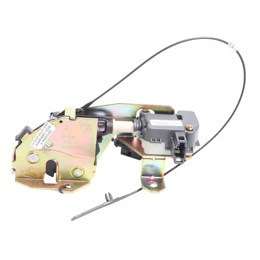 VW Volkswagen Touareg 7L Trunk Tailgate Window Lock Catch Latch - SKU 7L0827506C - Part number 7L0827506C