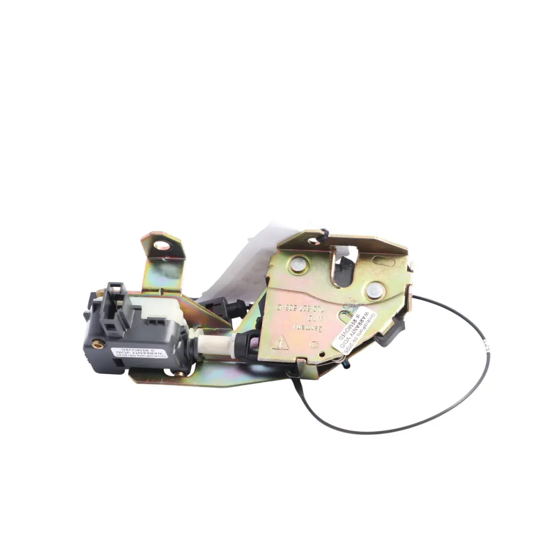 Volkswagen Touareg 7L Kofferraum Heckklappe Fenster Schloss Riegel - SKU 7L0827506C - Teilenummer 7L0827506C